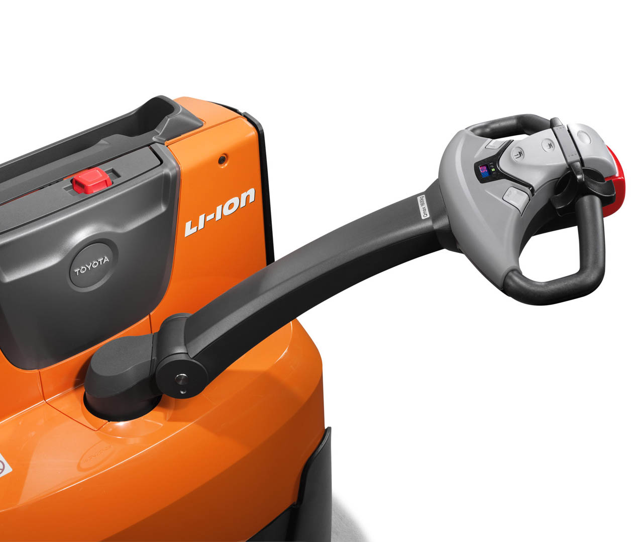 Styrarm på en Toyota BT Levio LWE160 låglyftare