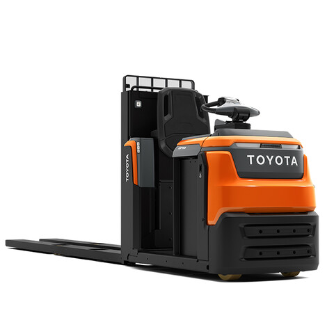 Orderplocktruckar - Toyota Optio 1,8 ton med saxlyftgafflar och höjbar plattform - Main image