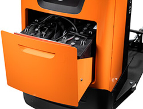 Urval av bly- eller litium/jon-batterier